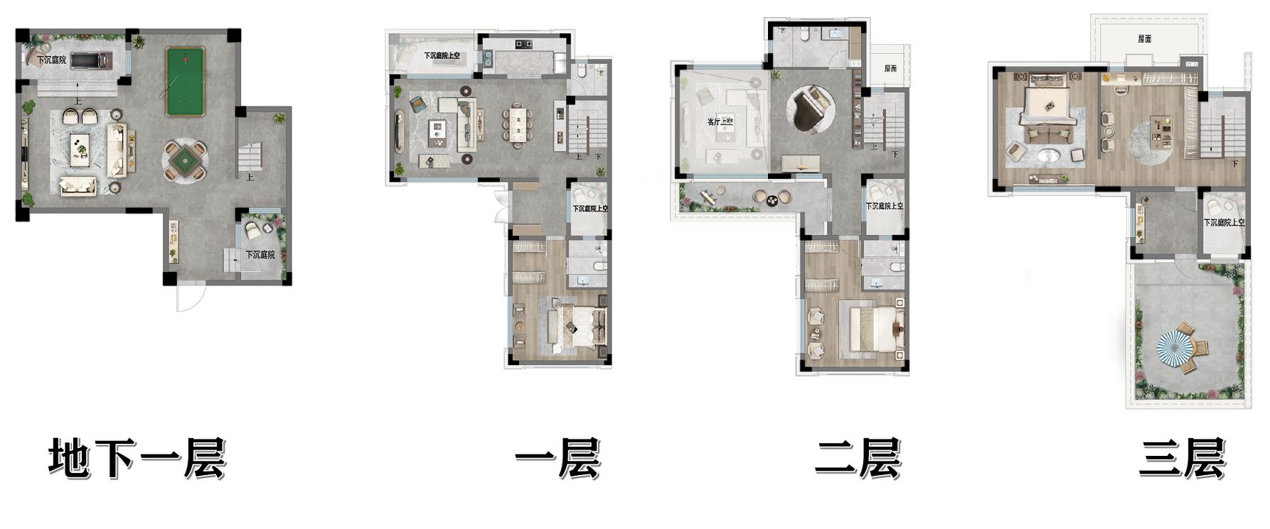 紫锦墅院㎡