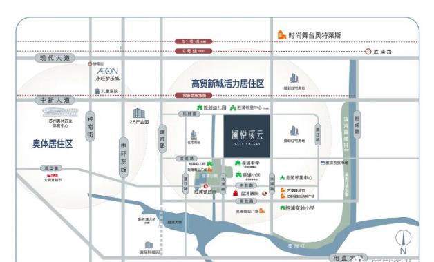 五矿路劲澜悦溪云区位图